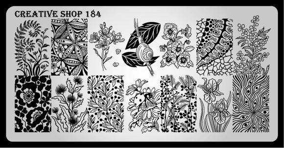 Creative Shop stamping plate 184