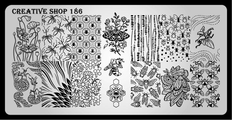 Creative Shop stamping plate 186