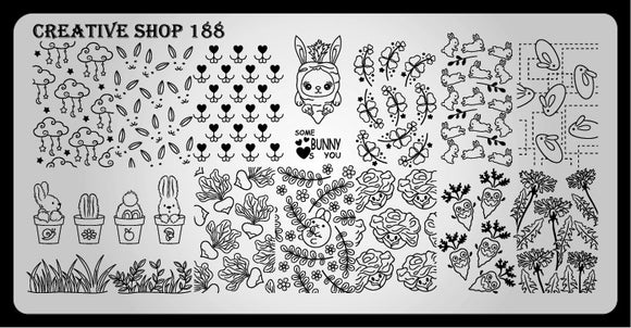 Creative Shop stamping plate 188
