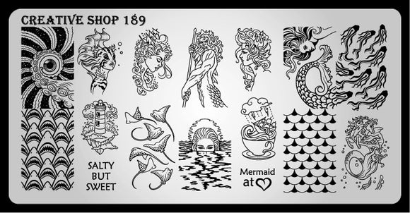 Creative Shop stamping plate 189