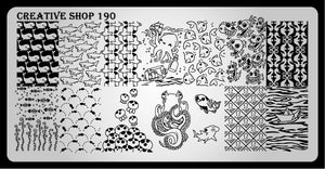 Creative Shop stamping plate 190