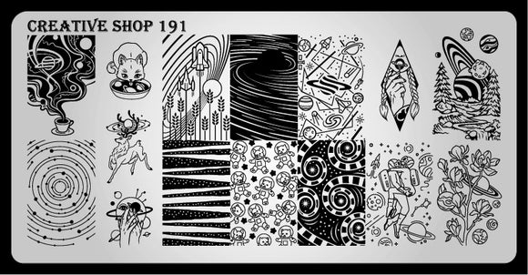 Creative Shop stamping plate 191