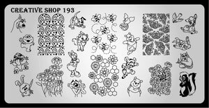 Creative Shop stamping plate 193