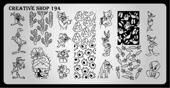 Creative Shop stamping plate 194