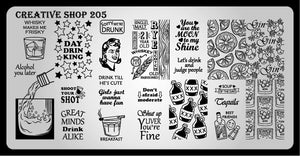Creative Shop stamping plate 205