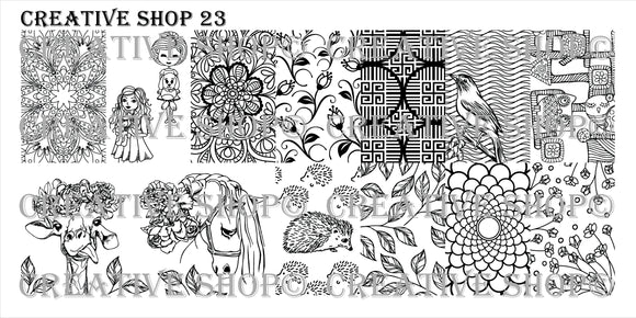 Creative Shop Stamping plate 23