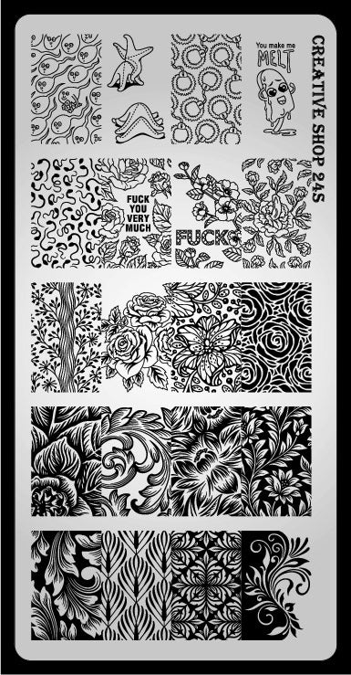 Creative Shop stamping plate 24S