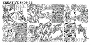 Creative Shop stamping plate 52