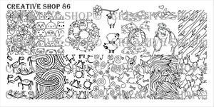 Creative Shop Stamping plate 86