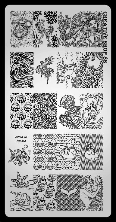 Creative Shop stamping plate 8S