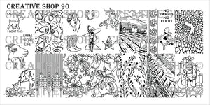 Creative Shop Stamping plate 90