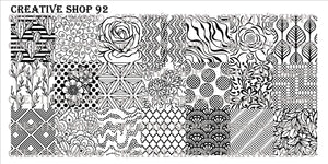 Creative Shop stamping plate 92