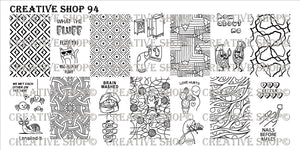 Creative Shop Stamping plate 94