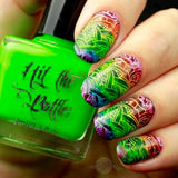 "All Out Kings" neon jelly polish