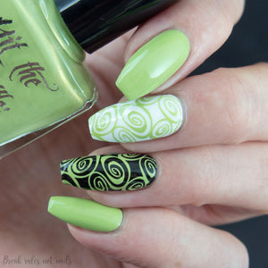 "To Thine own Elf be True" stamping polish