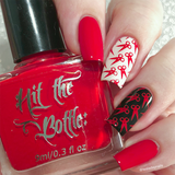 "A Vermillion to One" stamping polish