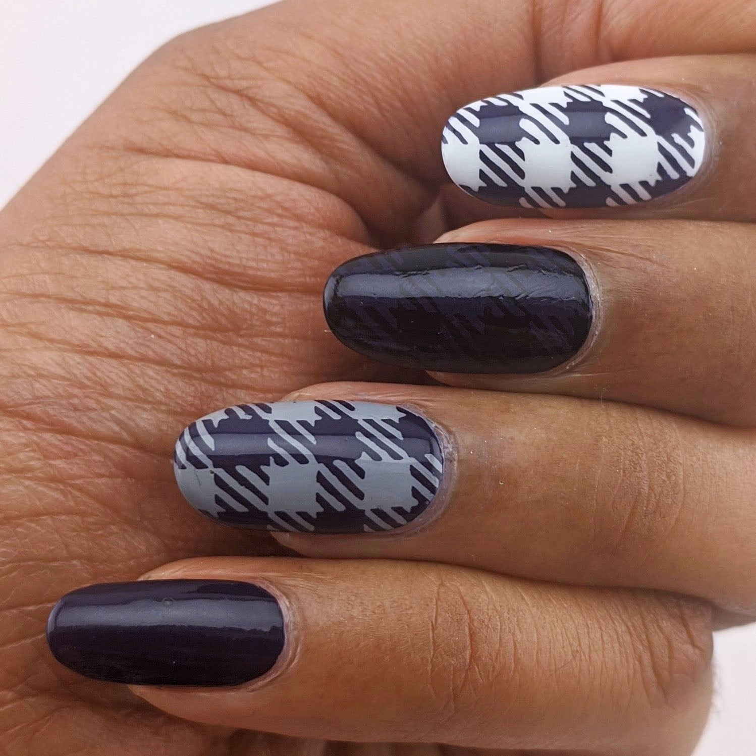 "Midnight Ink" stamping polish