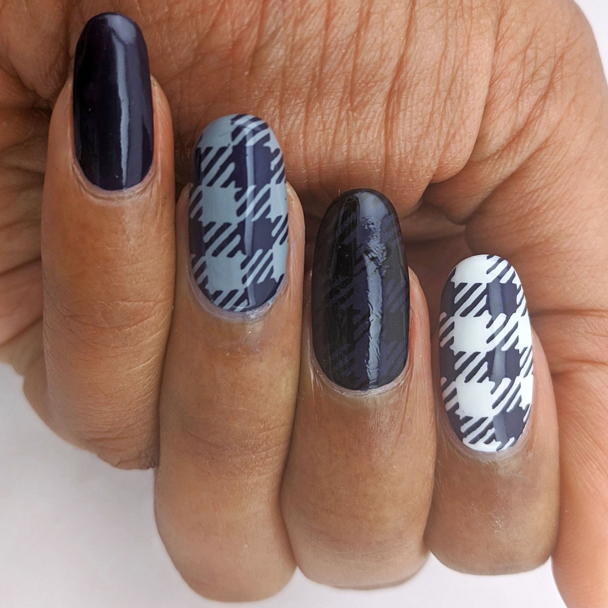 "Midnight Ink" stamping polish