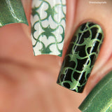 "It mossed by love" stamping polish