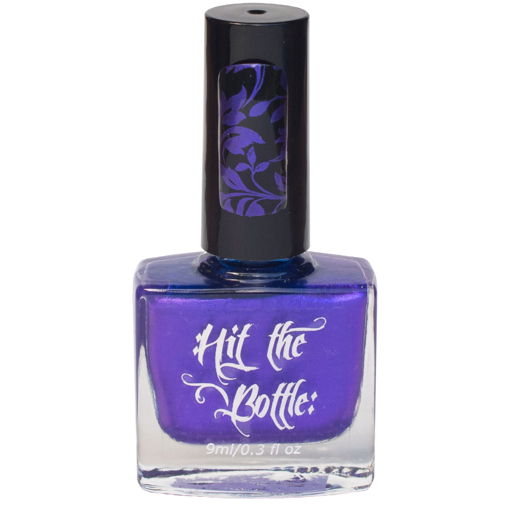 "Purple Reign" stamping polish bottle 
