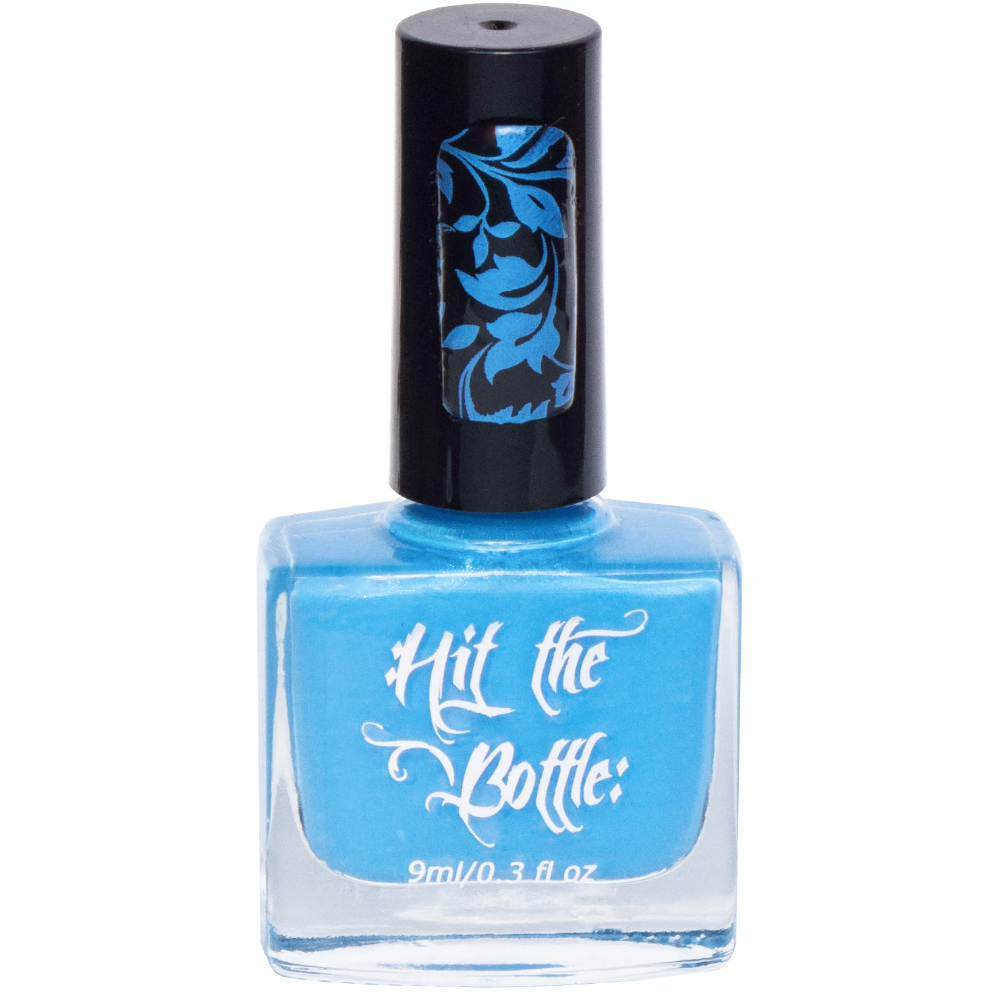 "Smurf Blood" stamping polish bottle 