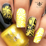 "Hello Buttercup" stamping polish 