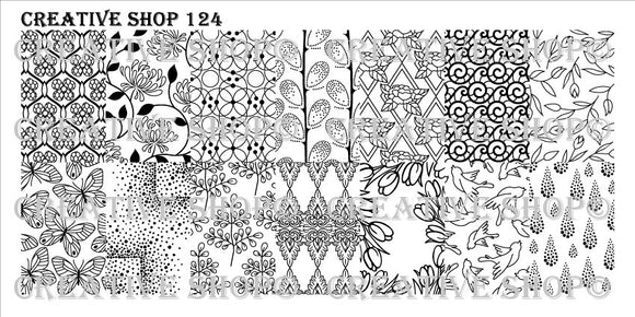 Creative Shop stamping plate 124