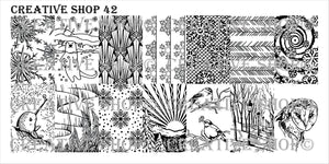 Creative Shop stamping plate 42