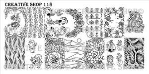 Creative Shop stamping plate 118