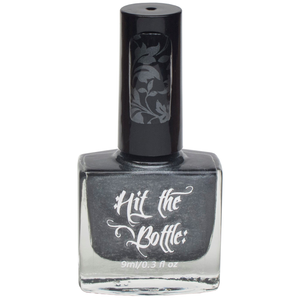 "My suitor wears Pewter" stamping polish