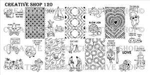 Creative Shop stamping plate 120