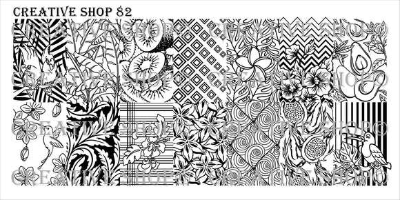 Creative Shop stamping plate 82