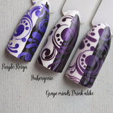 "Purple Reign" stamping polish 