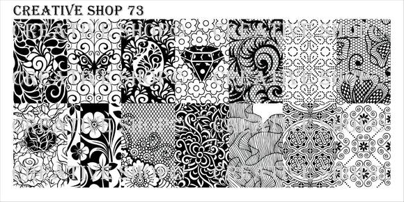 Creative Shop stamping plate 73