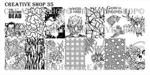 Creative Shop stamping plate 35