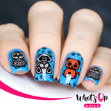 Whats Up Nails - B012 Plushie Pals stamping plate