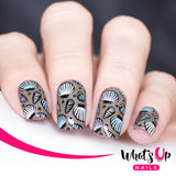 Whats Up Nails - B020 Take me to the Sea stamping plate