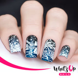 Whats Up Nails - B050 Count on Me stamping plate