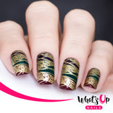 Whats Up Nails - B059 Thirsty Texture stamping plate