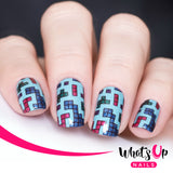 Whats Up Nails - B062 Never Lose Control stamping plate